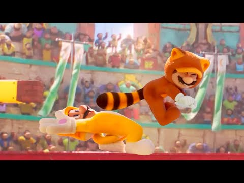 Cat Mario VS Tanooki Mario in the Great Ring of Kong | Epic Battle Part 8 | Super Mario Movie