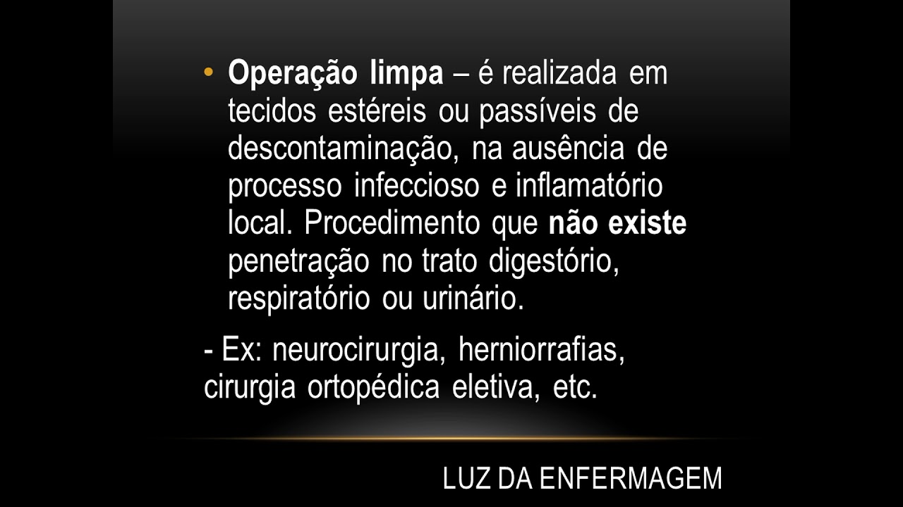 Centro Cirúrgico - Conceitos Gerais - Parte 1