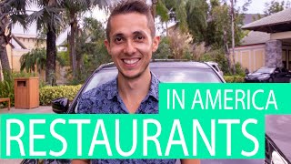 5 Restaurants in America in 2 minutes 😍#foodlovers 😍American Restaurants