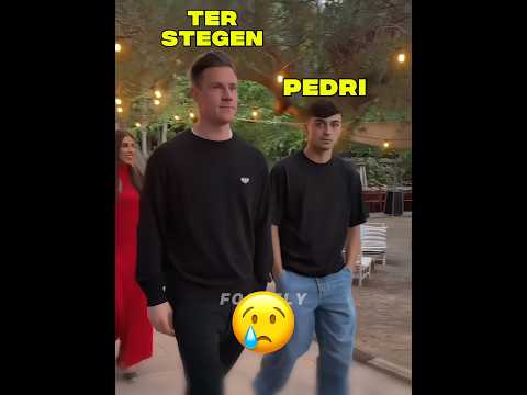 Ter Stegen & Pedri Left Alone😢💔
