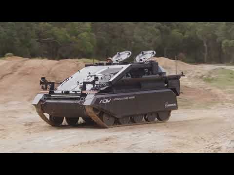 Rheinmetall presents Autonomous Combat Vehicle Wiesel