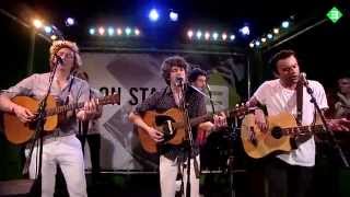 The Kooks - Around Town (Acoustic) @ 3 On Stage / Pinkpop 2014
