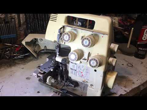 Alex Askaroff presents how to unlock a seized serger or overlocker