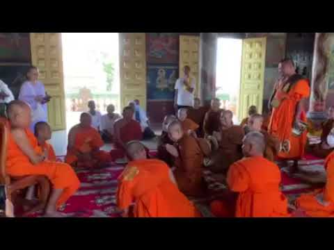 ភិក្ខុសង្ឃខ្មែរបំបួសភិក្ខុនី (Khmer Bhikkhus Giving Higher Ordination to Bhikkhunis in Cambodia) (៥)