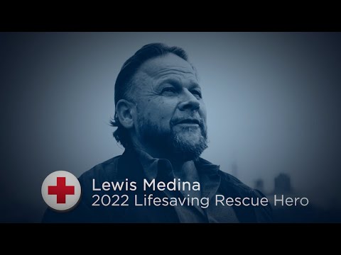 2022 Red Cross Class of Heroes: Lewis Medina of Aurora, IL is the Lifesaving Rescue Hero