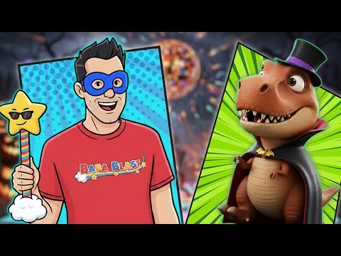 Prehistoric Pumpkin Party (Official Music Video) | Baba Blast