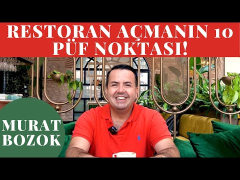 , title : 'Murat Bozok Restoran Açmanın 10 Püf Noktasını Anlatıyor!'