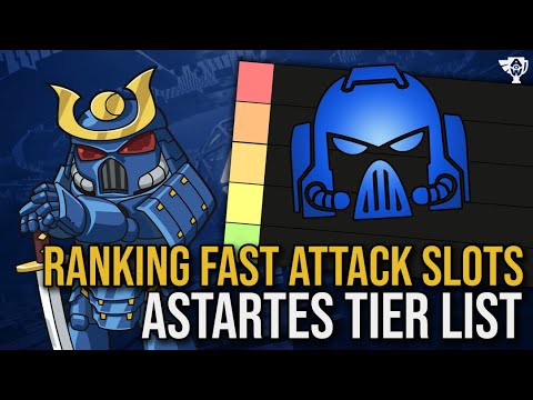 TIER LIST Ranking the Space Marine Fast Attack choices!
