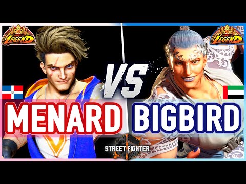 SF6 🔥 MenaRD (Luke) vs BigBird (Marisa) 🔥 Street Fighter 6