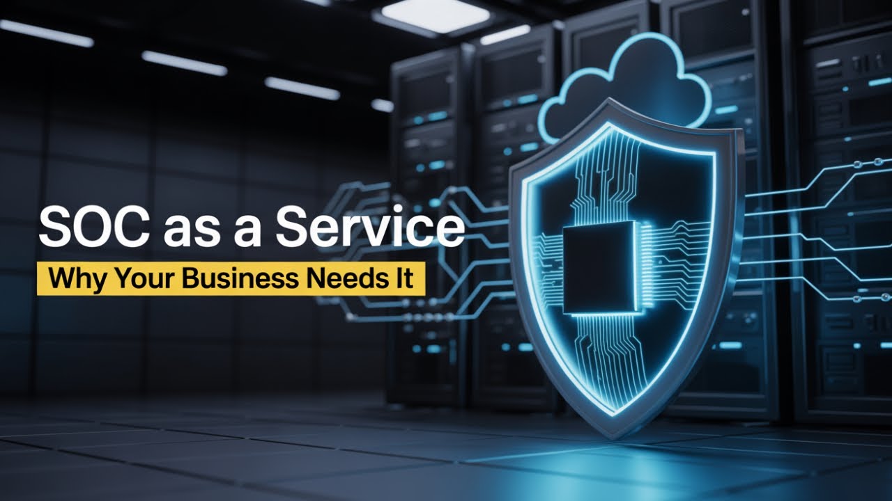 SOC Security Operations Center - SOC as a Service -Why SOC is needed - EP01