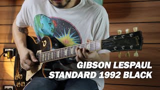 Video thumbnail for Gibson Lespaul Standard 1992 Black l Demo by Fusionmusic Studio