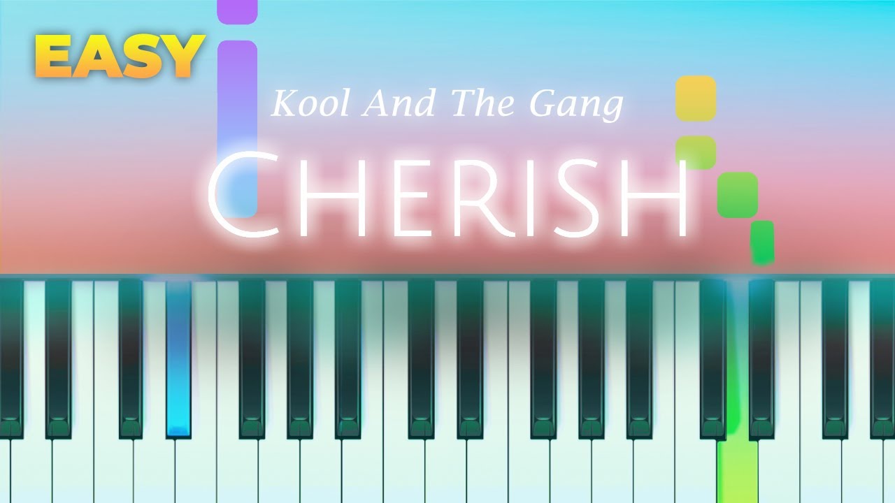 Kool And The Gang - Cherish - EASY Piano TUTORIAL by Piano Fun Play