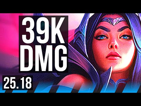 IRELIA vs YASUO (MID) | 39k DMG | NA Master | 25.18