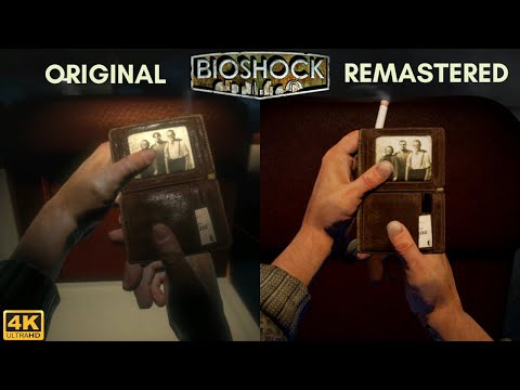 BioShock graphics comparison | ✨Original VS Remastered✨ | GTX1060 | 4K | PC 🖥️🖱️