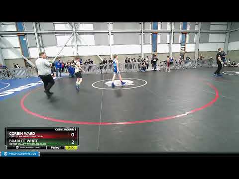 98 Lbs Cons. Round 1 - Corbin Ward, Steelclaw Wrestling Club Vs Bradlee White, Silver Valley Wrest