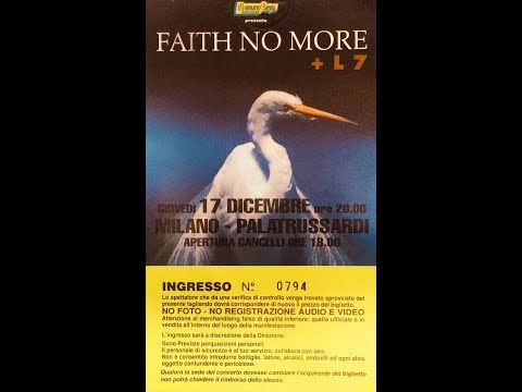 FAITH NO MORE • MILANO 1992/12/17
