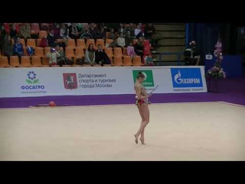 Maria Sergeeva (RUS)   clubs   Grand Prix Moscow 2017
