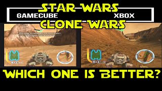 Star Wars Clone Wars:  Xbox vs.  GameCube