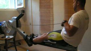 Indoor Rowing Training: 1000m 1'.45''/500m, 28s on Concept2