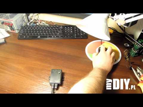 Klaskacz - przełącznik reagujący na klaśnięcie (AVT 721/2)