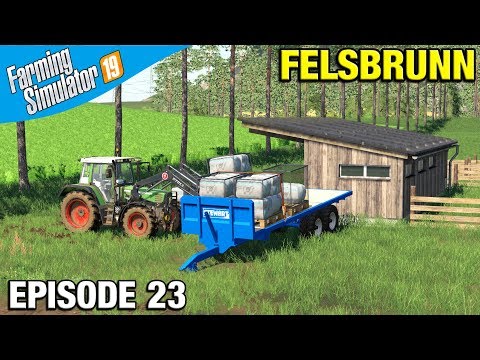 Farming Simulator 19 Timelapse - Felsbrunn FS19 Episode 23 SELLING OUR WOOL