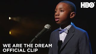 We Are the Dream (2020): Cole Provost &quot;How Are We Changing the World?&quot; (Clip) | HBO