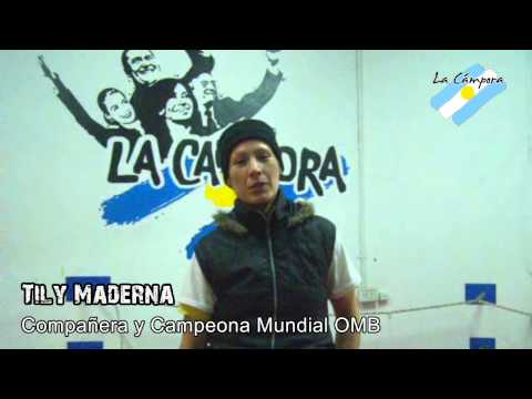 Tily Maderna vuelve a defender su titulo OMB, ¡Vamos Campeona!
