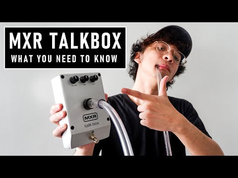 MXR TALK BOX: 5 Things You Need To Know About The MXR Talk Box (Review) | Ted and Kel