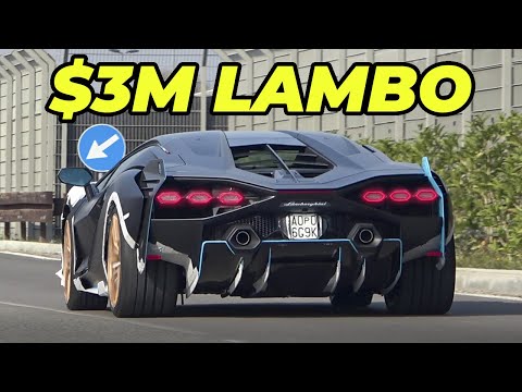 $3M BRAND NEW LAMBORGHINI SIAN On The Road!