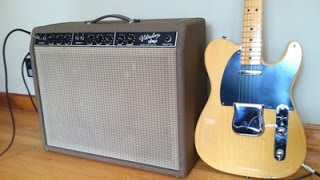 Video thumbnail for 1961 Fender Vibrolux Demo & Teardown [Mark Knopfler "Sultans of Swing" Amp] by The Guitologist