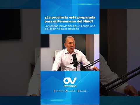 Clemente Bravo se refirió al estado vial y los retos que enfrenta El Oro ante el Fenómeno del Niño.