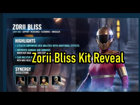 SWGoH PL | Kit Reveal | Zorii Bliss