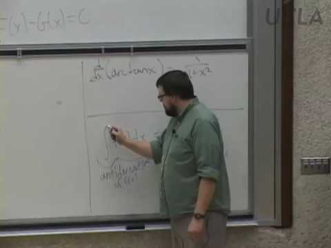 Differential & Integral Calculus, Math 31A, Part 15