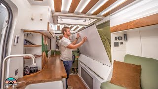 Cleverly Designed Camper Van w/ Murphy Bed, Office & Tesla Power System