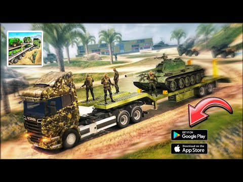 😍US Army Transport Simulator 3D (by Stallion Games) Android Gameplay [HD]