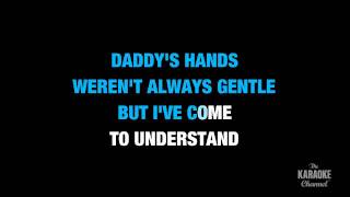 Daddy&#39;s Hands in the Style of &quot;Holly Dunn&quot; karaoke video with lyrics (no lead vocal)