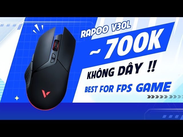 Chuột Không Dây Rapoo V30L Dual Mode