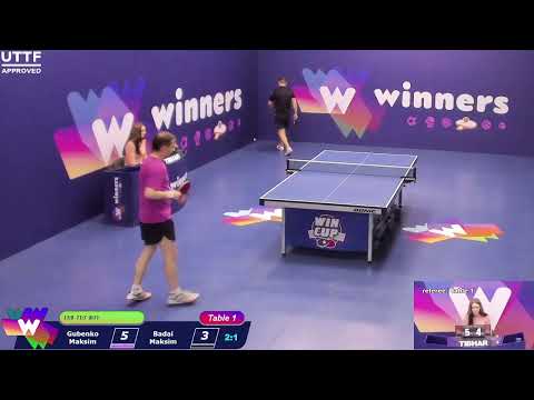 WINners CUP table 1 29.01  Gubenko Maksim - Badai Maksim  18:00