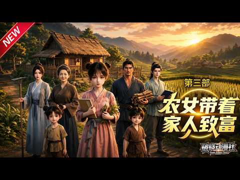 MULTISUB📢新番上线《农女带着家人致富》第3季丨女总裁魂穿寒门弃女，研制特色糖果，阖家勤恳创业暴富！#最新漫剧 #破晓动漫社