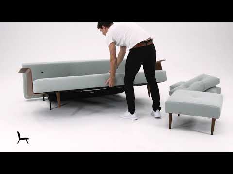 Recast Plus Fabric Sofa Bed w/Arms by Innovation Living Furniture