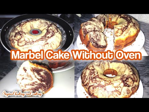 How to make Chocolate Marbel Cake Without Oven | Original baking and cooking