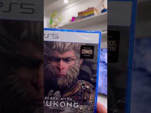 Black myth Wukong unboxing - Gameplay on PS5 pro #blackmythwukongps5 #ps5pro #ps5 #shorts #ps #game