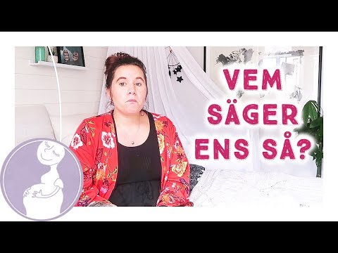 DET VÄRSTA MAN KAN SÄGA TILL EN GRAVID - Fia Anderberg vecka 34