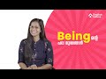 The usage of 'being | English House
