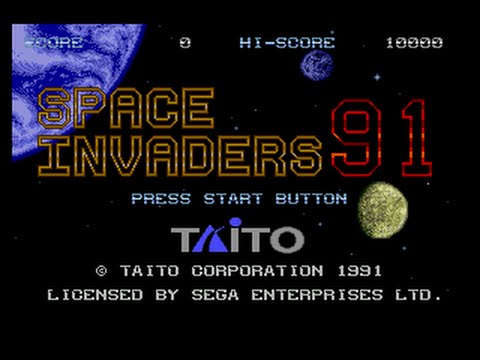 Space Invaders '91 Megadrive