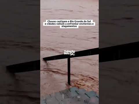 O Rio Grande do Sul volta a enfrentar um cenário de preocupação por causa das fortes chuvas  Nes