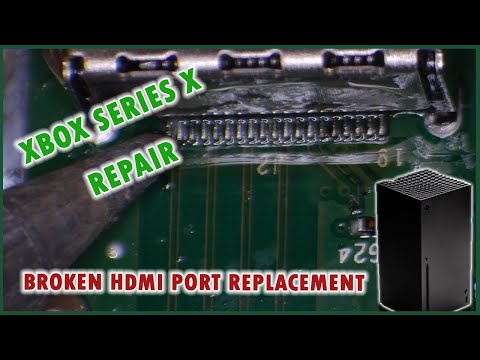 Xbox Series X Damaged HDMI Port Replacement