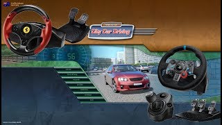 How To Setup A Steering Wheel For City Car Driving + Fix For Wheel Stiffness Issue