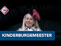 Kinderburgemeester: 'Ik kan me wel voorstellen dat hier heel veel mensen staan' - OMROEP WEST