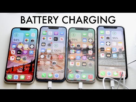 iPhone 14 Vs iPhone 13 Vs iPhone 12 Vs iPhone 11 Battery Charging Test!